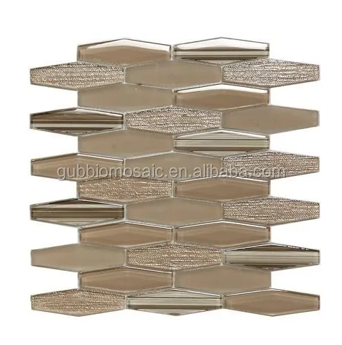Sechseck Wasserstrahl Mosaik Fliese Gb-gl306hg Sechseck Wand Fliese