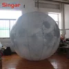 Giant inflatable moon planet ball with LED light inside