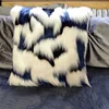 Plush cushion cover long hair decorative pillow case decorative cushions