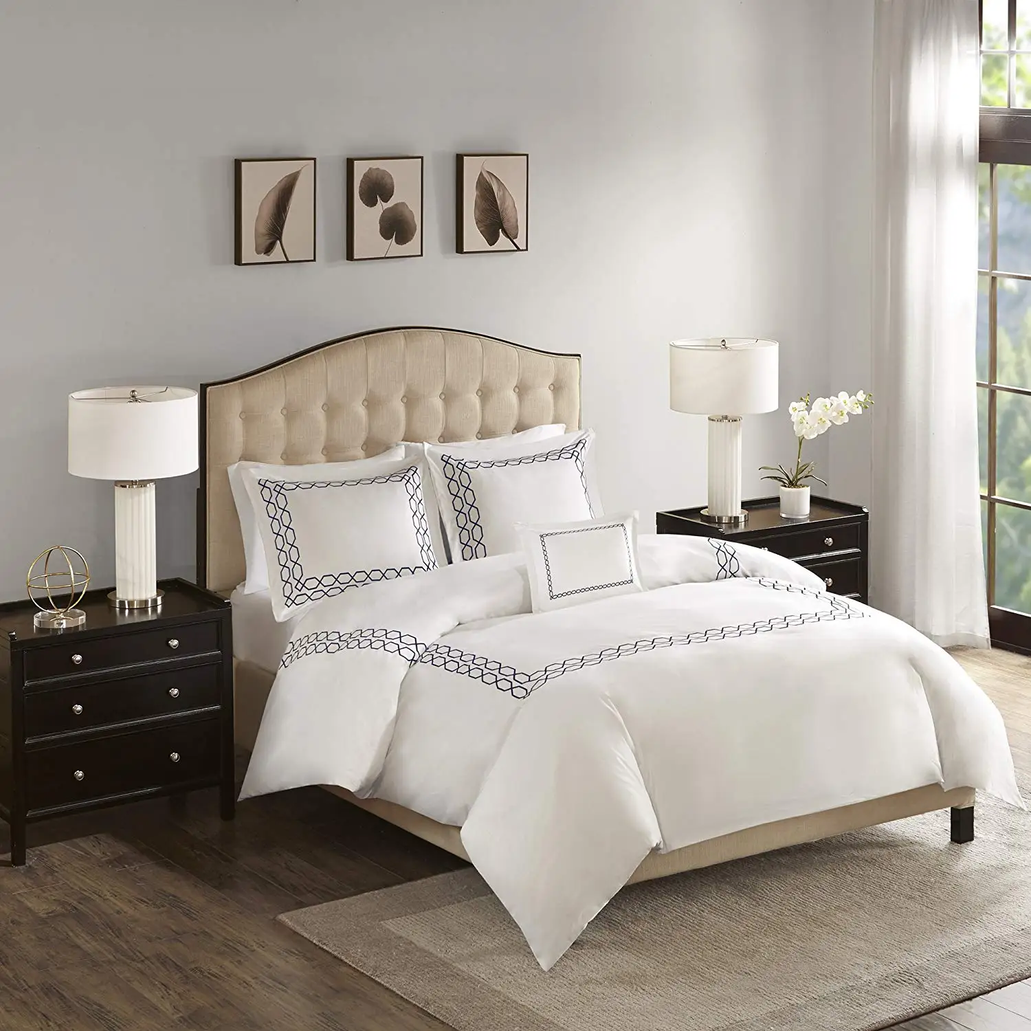 High Thread Count Comforter Find Get Quotations Madison Park Luxury Oversized 1000 Thread Count Embroidered Cotton Sa Comforter Set Navy Full Queen