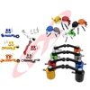 Convective windshield washer reservoir cap
