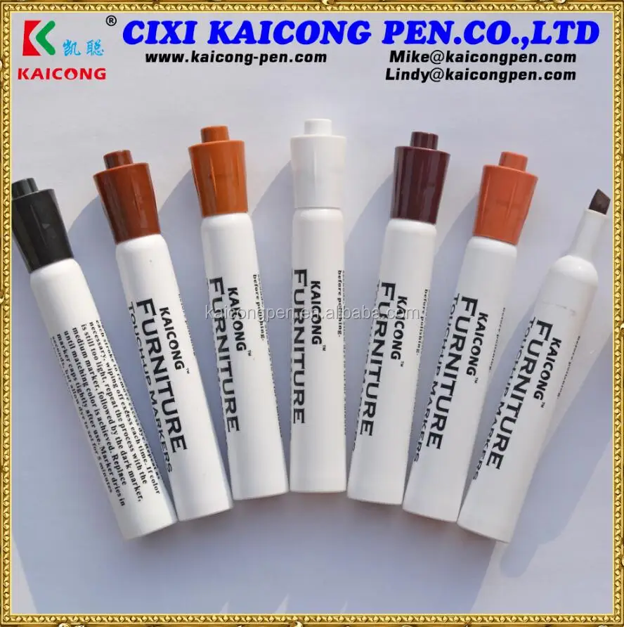 New Wood Furniture Touch Up Markers Stain Scratch Repair 3 Shades Marker Product On New Wood Furniture Touch Up Markers Stain Scratch Repair 3 Shades Marker Product On