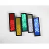 Red Green White Blue Yellow Led Name Badge Name Tag Wearable Pin Led Name Badge Display