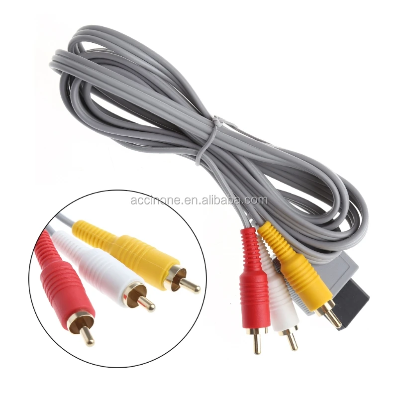 wii console av cable