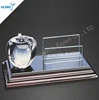 Business Place Crystal Card Holder with Crystal Apple