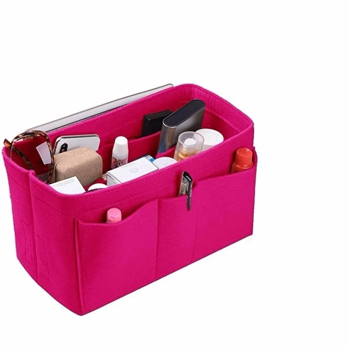 Custom Portable Multi Pocket Purse Insert Bag Organizer Women Travel