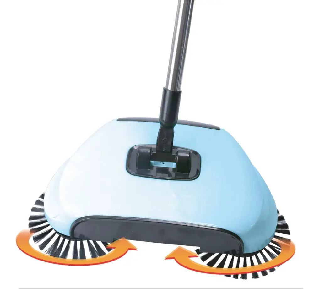 360 degree broom sweeper