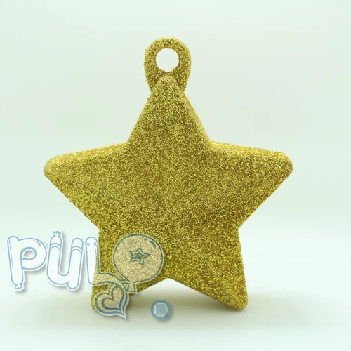 Glitter star weight-Gold