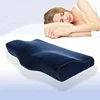 2018 Custom Orthopedic Body Neck Support Bed Pillow Camping Massage Latex Memory Foam Sponge Anti Snore Sleeping Pillow