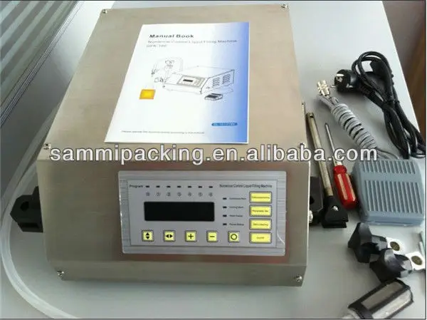  sammipack gfk-160 digital control water liquid juice e-liquid  dispensing machine