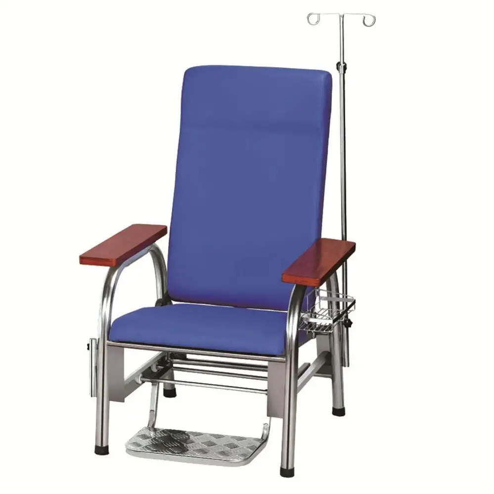 blue nursing chair