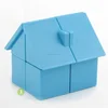 Best selling Yongjun ABS Lovely House cube 4X4 Magic Cubes YJ8627 DIY Toy