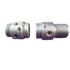 OEM supplier custom billet cnc machined aluminum pneumatic cylinder end plug cap with silver anodized