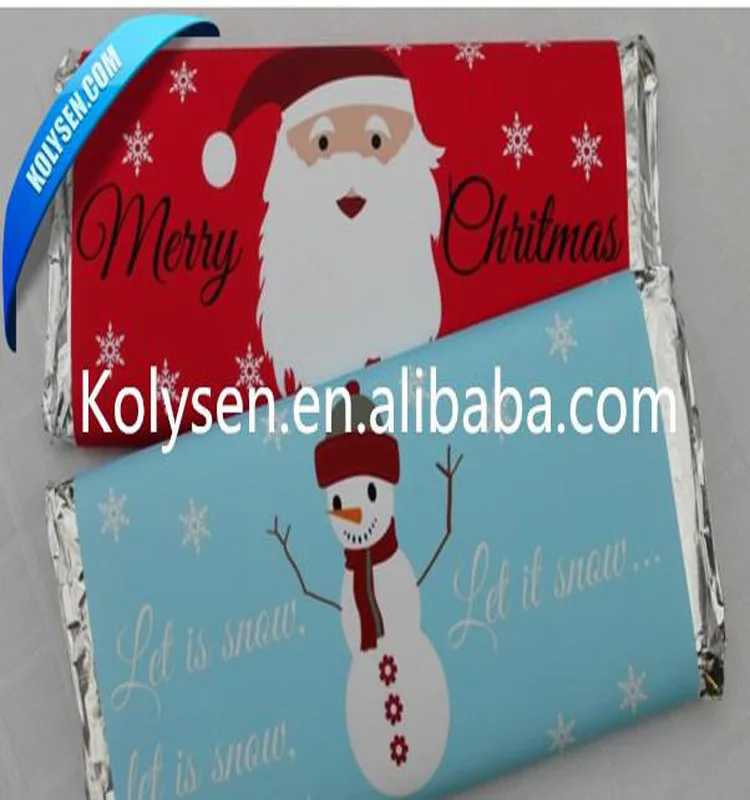 Chinese manufacturer-aluminum foil bar packaging wrapping paper for chocolate