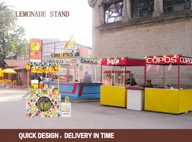 Hot Sale Wooden Lemonade Stand Outdoor Food Stand For Sale Buy