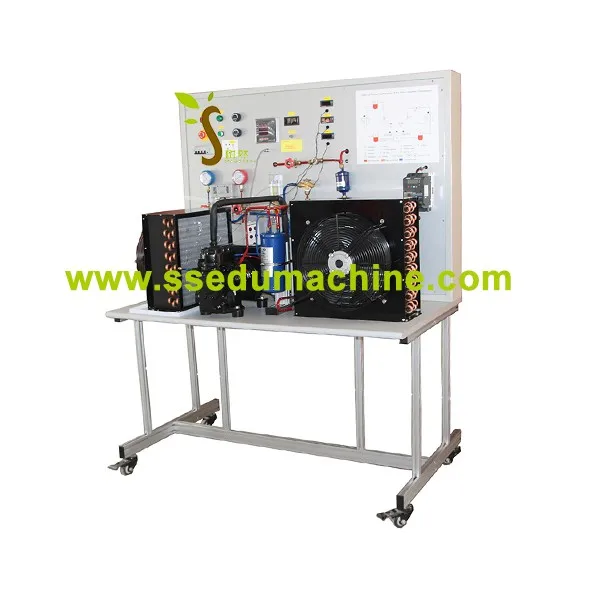 Semi Hermetic Compressor Trainer Didactic Equipment Didactic Materials