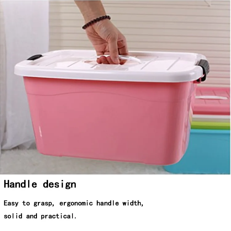 2018 New Wholesale Promotional High Quality Plastic Storage Box With