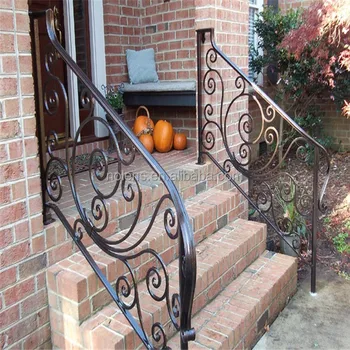 Customized Grill Wrought Iron Railing Panels Designs For Front Customized Grill Wrought Iron Railing Panels Designs For Front Porch