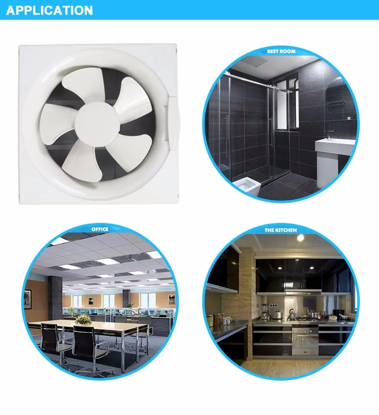 China Supplier 8'' Cheep Unique Exhaust Fan With Low Voice Buy Unique