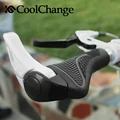CoolChange 2 Colors Cycling Accessories MTB Components Bar ends Handlebars Rubber Grips Aluminum Barend Soft Bicycle