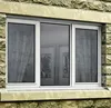 living room casement window/90 degree casement windows/large glass windows