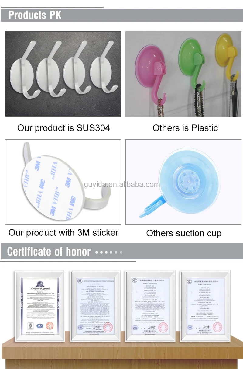 stainless steel bathroom robe hook