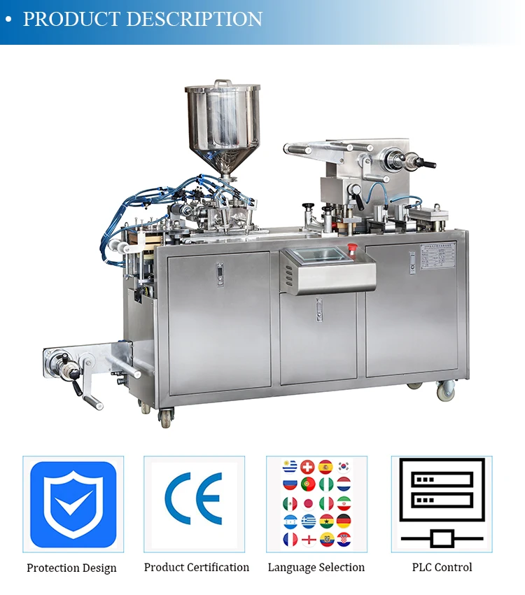 Automatic Blister Packing Machine For Sale-capsule Packing Machine DPP ...