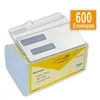 600 Double Window Security blue tinted Self-seal Envelope for Privacy, QuickBooks, Business, Laser & Computer Printed