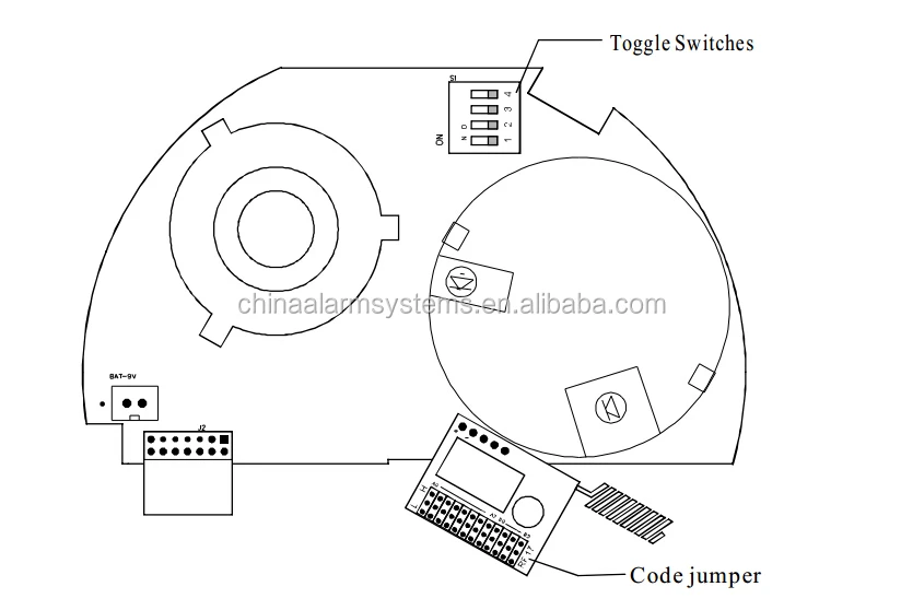 Hot Sale Quality Alarm System Honeywell Smoke Detector
