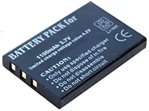 iTEKIRO 1100mAh Battery for DXG DXG-521 DXG-571V DXG-581V DXG-589V DXG-5B6V DXG-5B9V DXG-5B9VB DXG-5B9VL DXG-5B9VR DXG-5B9VS DXG-5D7V DXG-5F9V DVH-582 DVH-598 DVV-581 DVV-891 Digital Video Camcorders