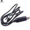 Lonten 10pcs 4 Pin PL2303HX USB Transfer to TTL RS232 Serial Port Adapter Cable Module Console Recovery Upgrade
