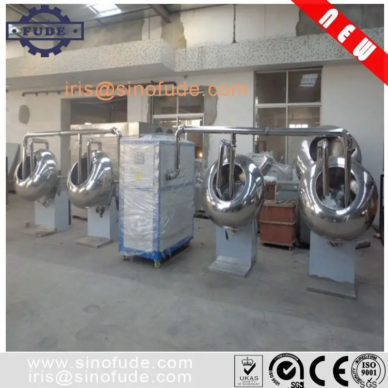 small chocolate candy coating machine/sugar coated pan on hot sale