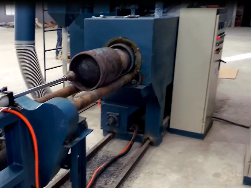 Shot Blasting Machine For Lpg Cylinder Production Line,High Quality