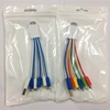 OEM 2017 New 5 in 1 Multi Color USB Charge Cable with Logo