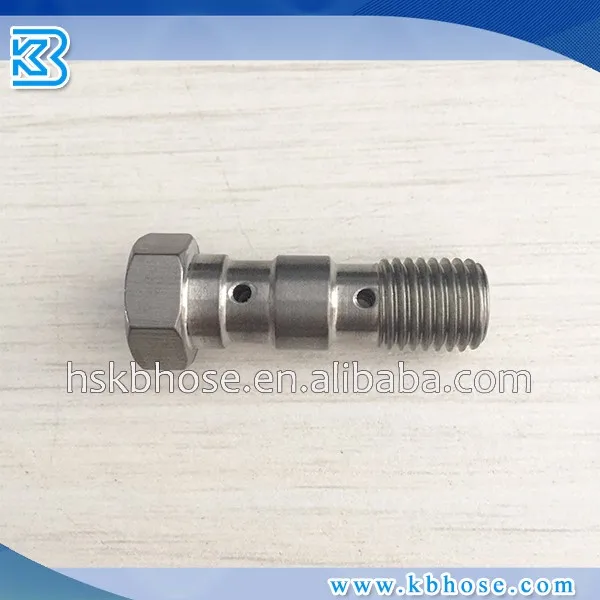 An3 Head M10*1 M10*1.25 Stainless / Steel / Aluminum Banjo Spherical