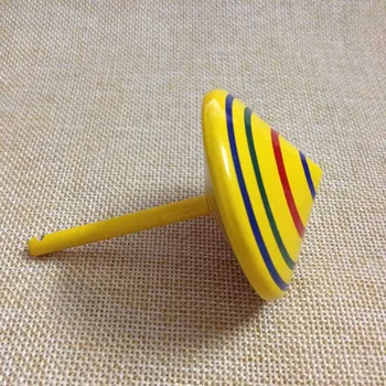 wooden spinner toy