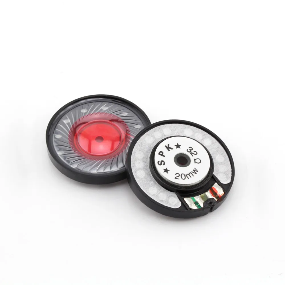 Universal 50mm Headphone Speaker Unit Headset Driver Hifi 32ohm 64ohm