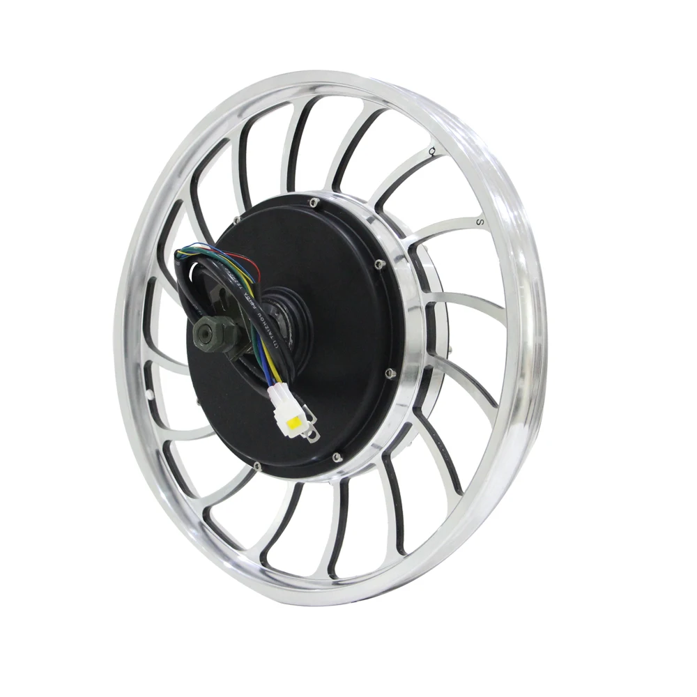 QS Motor 20*2.125inch 1000W 205 48V 40H V2 Electric Bike Cast Wheel Hub BLDC Motor for electric vehicle