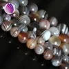 Natural picture brown Onyx Gemstone Material Banded onyx agate