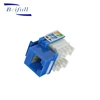 High Quality 90 degree Ethernet Network rj45 utp cat5e cat6 keystone jack
