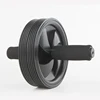 Dual Ab Wheel Exercise Roller Training With Foam Grip Handles Abs Exercise for Home