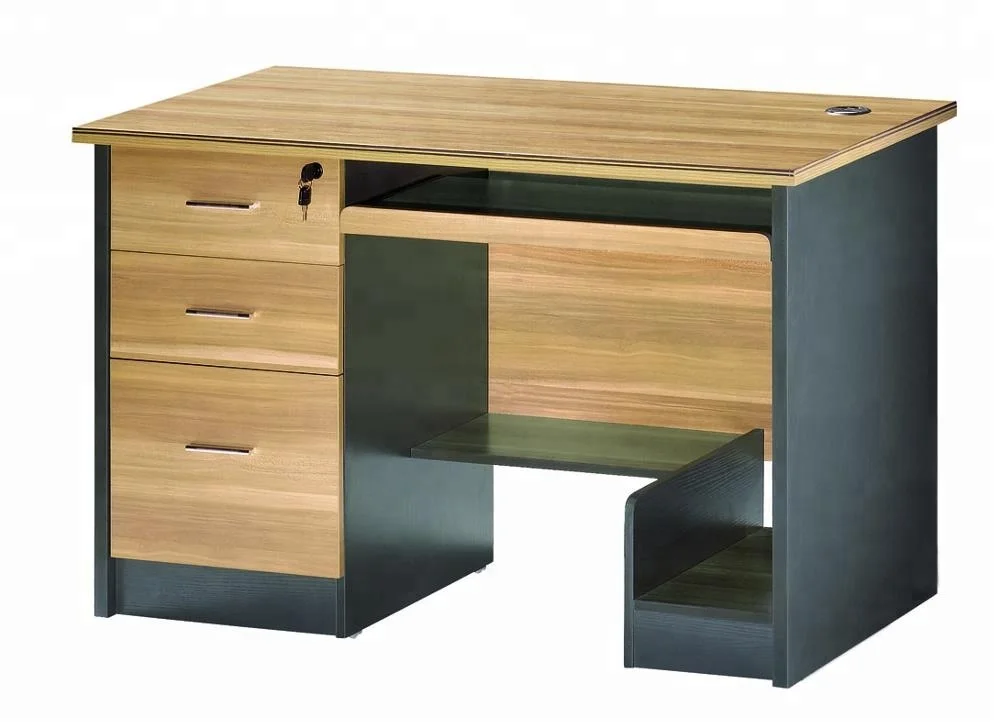 1.2M Melamine Panel Office Staff Table with fixed View office