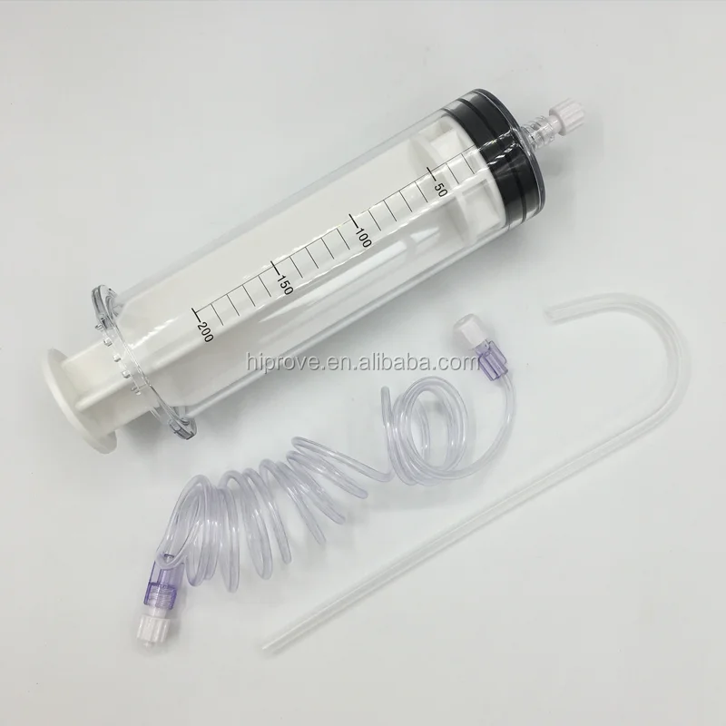 Disposable 200ml Nemoto Large Ct High Pressure Injector Syringes Buy
