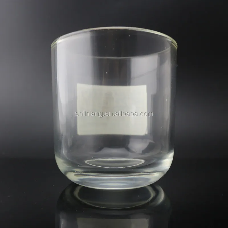 China Linlang Shanghai Wholesale Round Base 10oz Frosted Glass