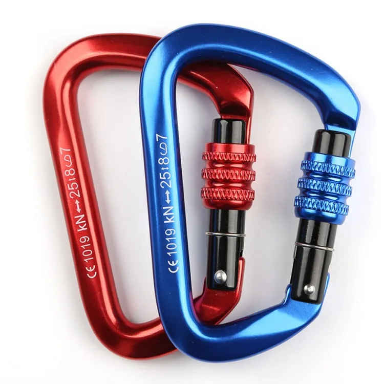 Colorful Ultralight Custom Best Climbing Aluminium Twist Lock Carabiner ...