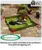 No Mess Plastic Gardening Sheet,Indoor Potting
