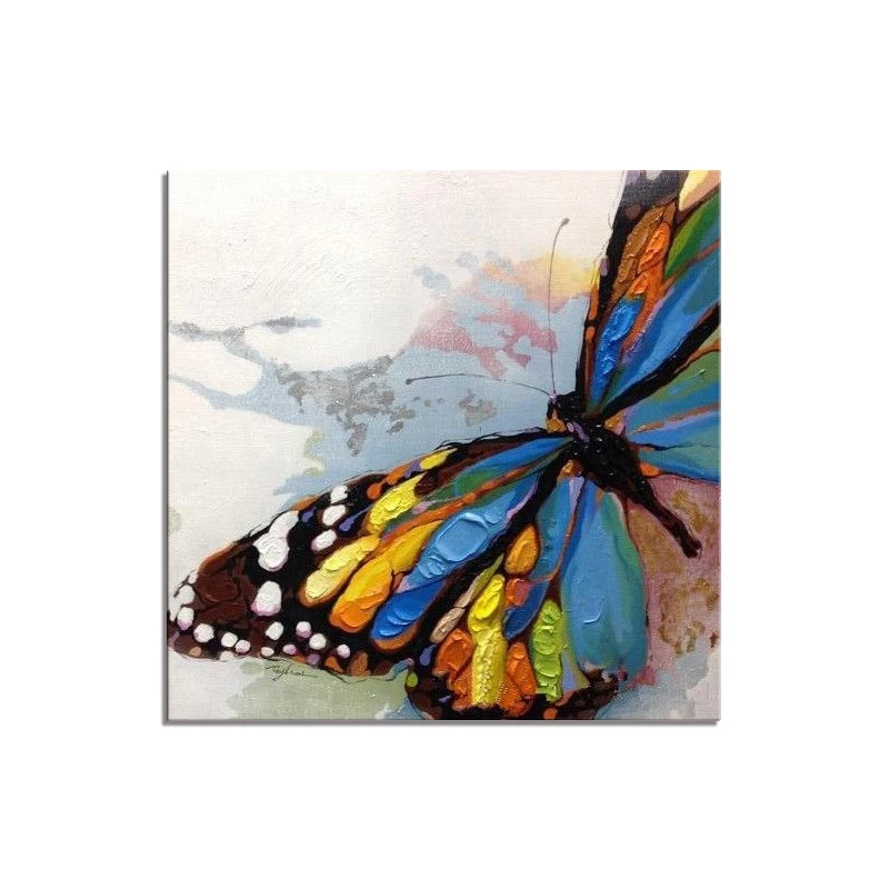 Black And White Butterfly Canvas Oil Painting Buy Butterfly