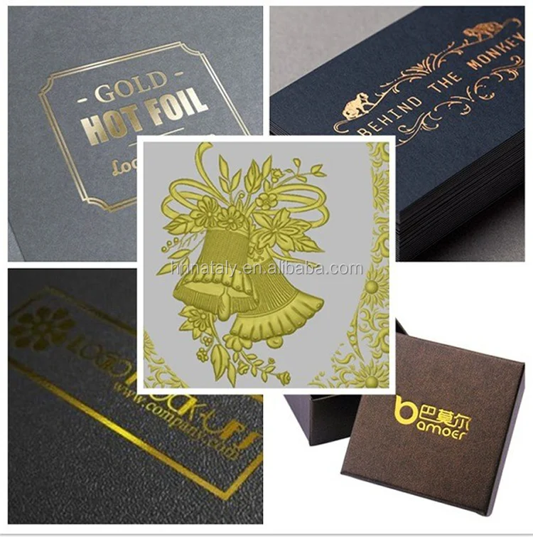 Factory Prices Gold Foil Digital Printer colorful 30*25cm size