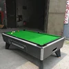 China factory wholesale 8ft coin operated pool table with natural slate