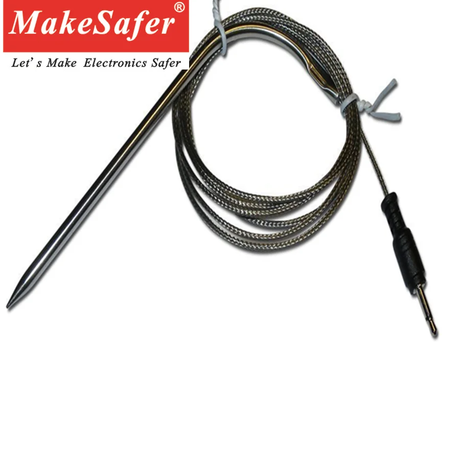 High Performance 3.5mm Mono Plug PT100 Oven Temperature Probe